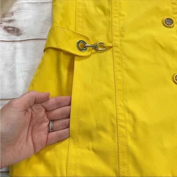 Carlisle Yellow Trench Jacket  - Picture 12 of 12